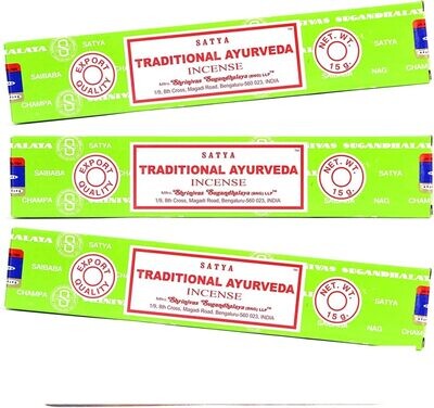 Satya Traditional Ayurveda Incense Sticks