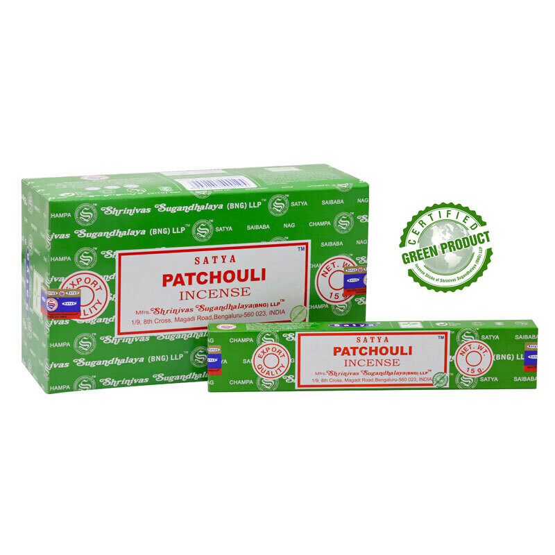 Satya Incense Sticks - 15g - PATCHOULI