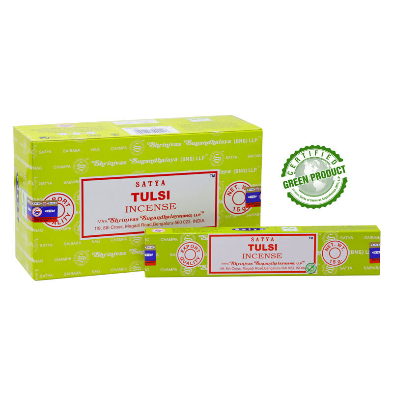 Satya Incense Sticks - 15g - Tulsi