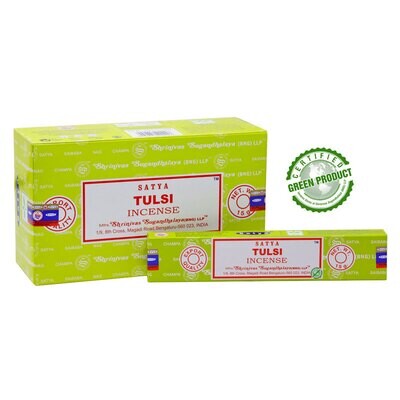 Satya Incense Sticks - 15g - Tulsi