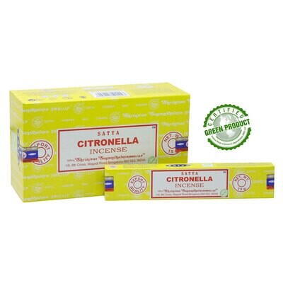Citronella Satya Incense Sticks - 15g
