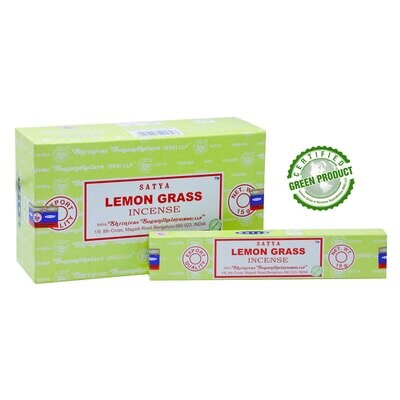 Lemongrass Satya Incense Sticks