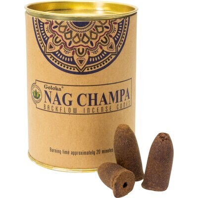 Nag Champa Goloka Backflow Cones
