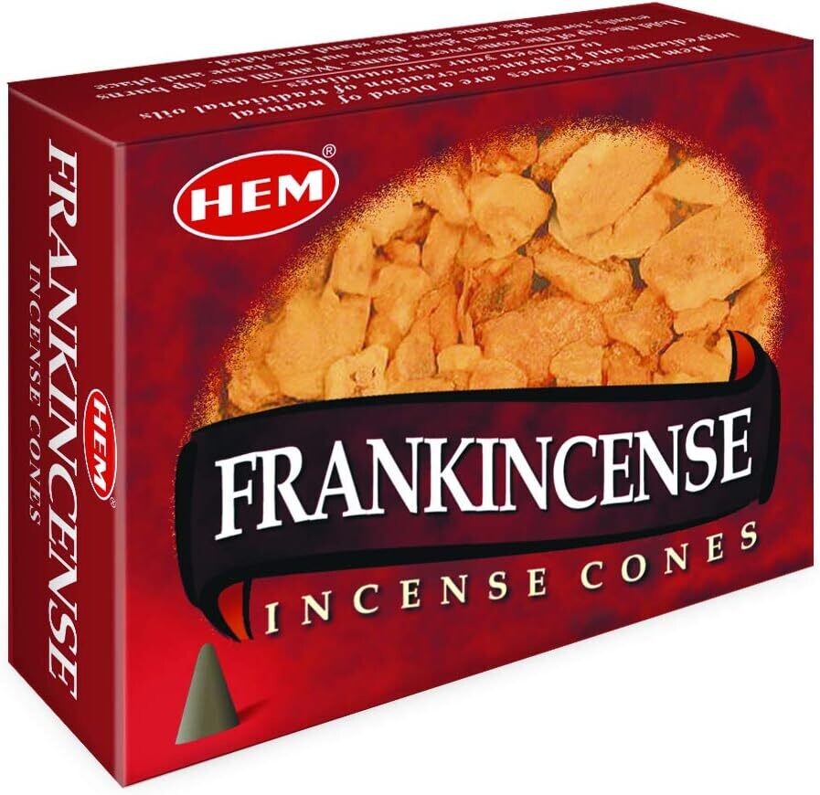 Frankincense HEM Incense Cones