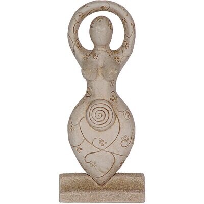Spring Gypsum Cement Goddess Figurine
