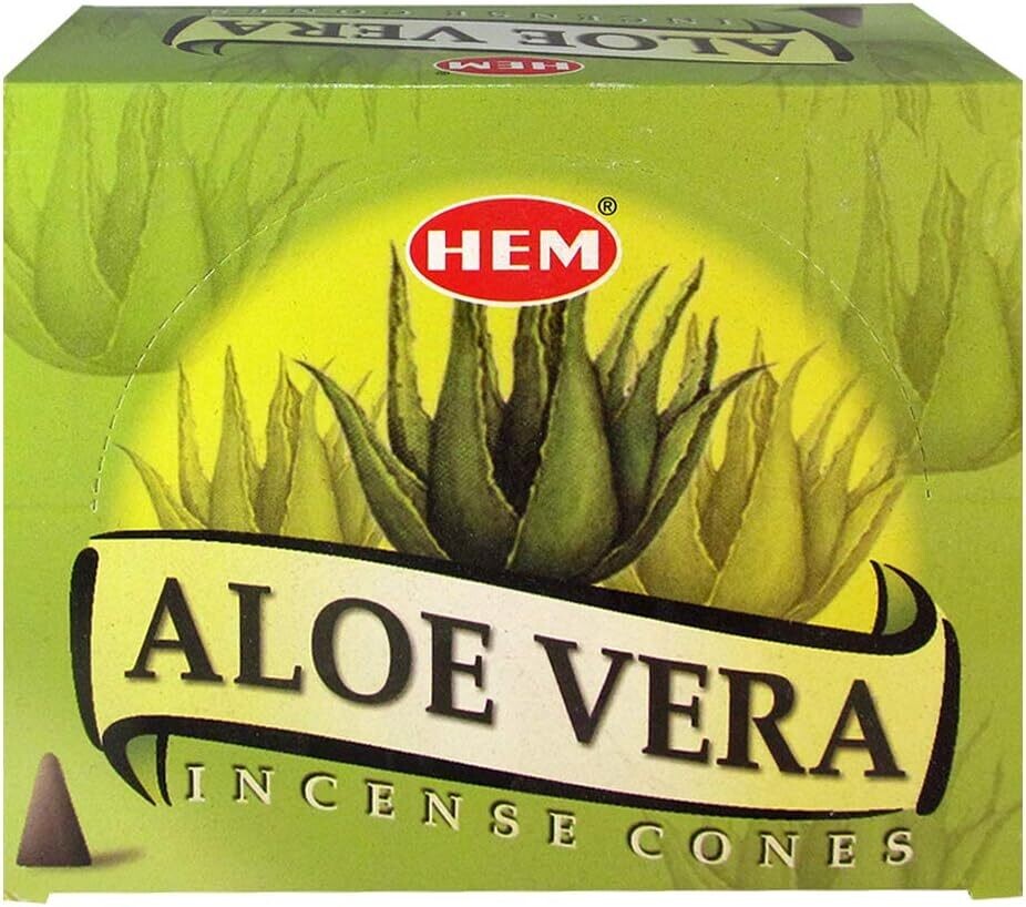 Aloe Vera HEM Incense Cones