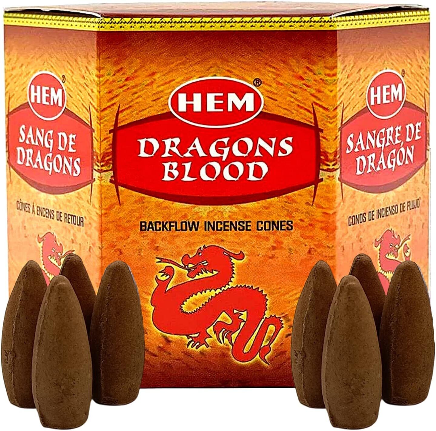 Dragons Blood HEM Backflow Cones