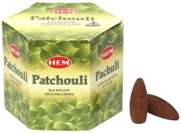 Patchouli HEM Backflow Cones