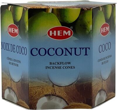 Coconut HEM Backflow Cones