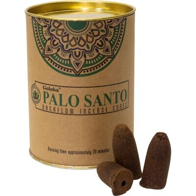 Palo Santo Goloka Backflow Cones