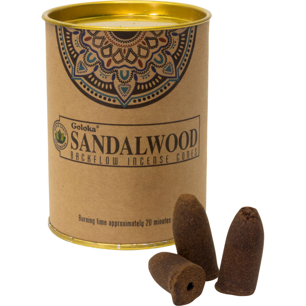 Sandlewood Goloka Backflow Cones