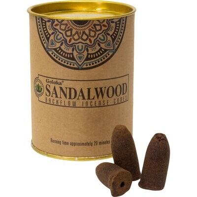Sandlewood Goloka Backflow Cones
