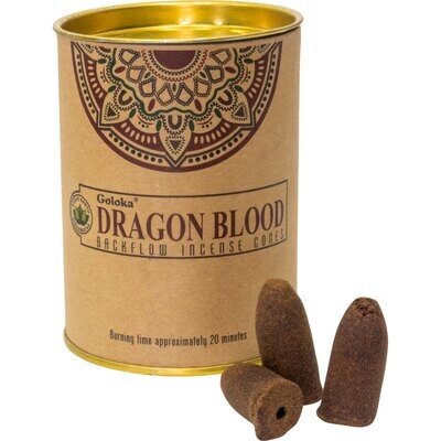 Dragons Blood Goloka Backflow Cones