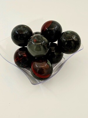 30mm Bloodstone Sphere (Africa)