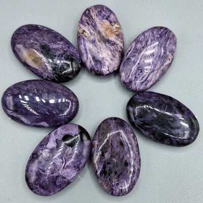 Charoite Worry Stone