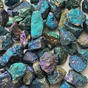Chalcopyrite / Peacock Ore Small &amp; Raw