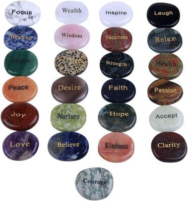 Word Worry Stone