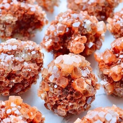 Moroccan Star Aragonite Cluster 2&quot; - 3&quot;