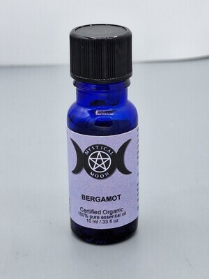 Bergamot Certified Organic Pure Essential Oil