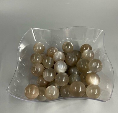 White Moonstone / Sunstone Sphere