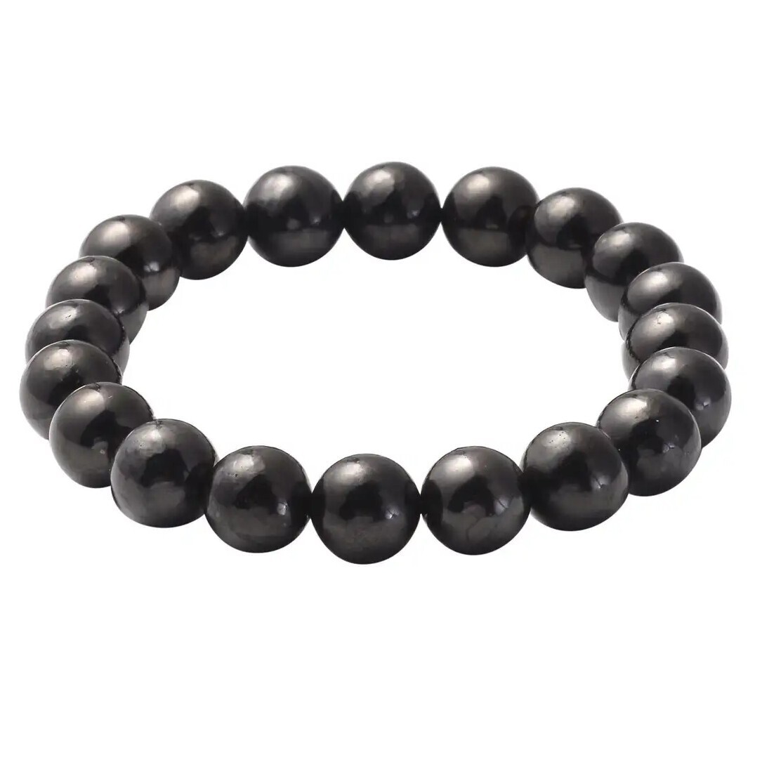 Shungite Bead Bracelet