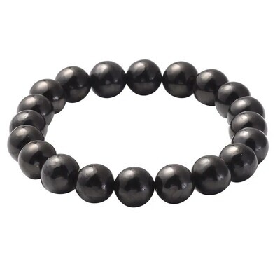Shungite Bead Bracelet