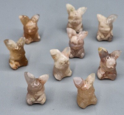 Sakura Flower Agate Pikachu