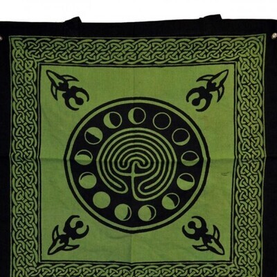 Goddess of Earth with phases of Moon Tote Bag