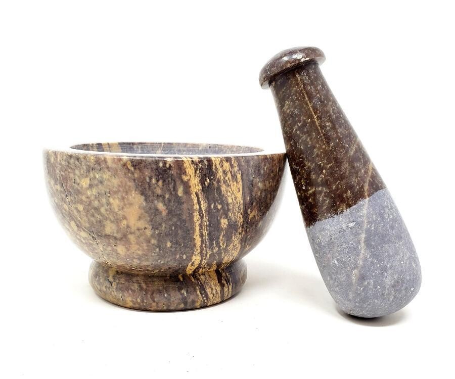 4&quot; Soapstone Mortar &amp; Pestle