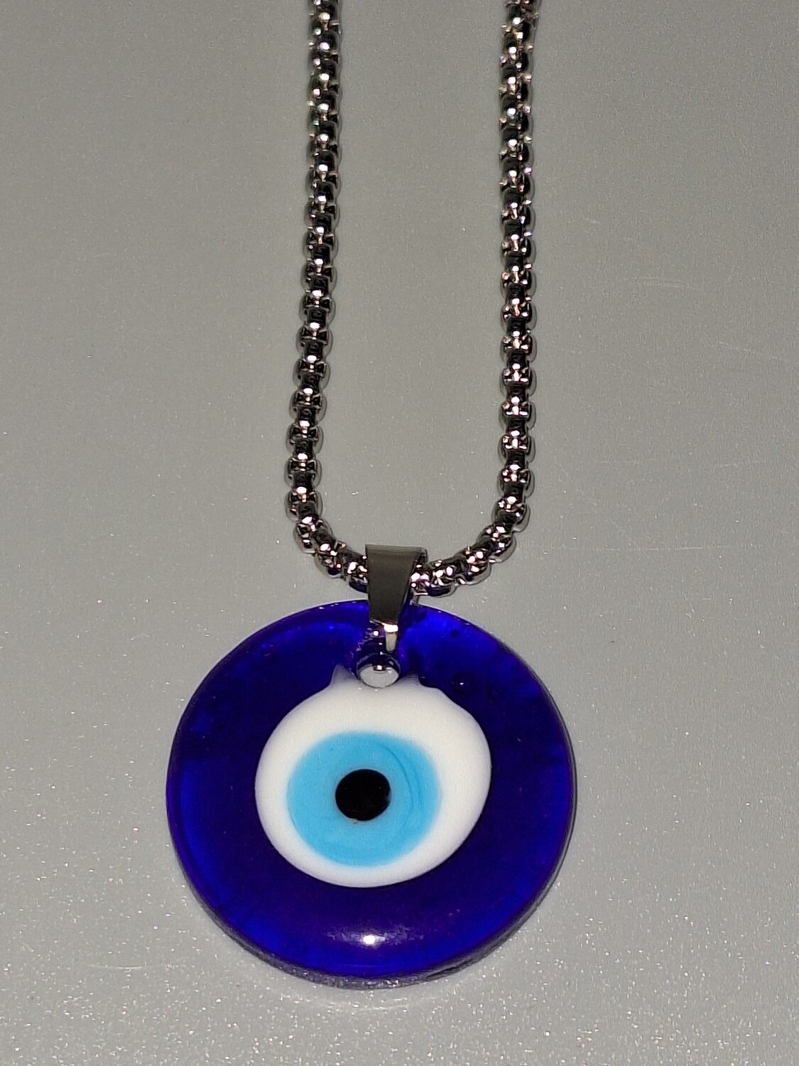 24&quot; Evil Eye Necklace w/ Pendant