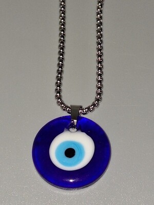 24&quot; Evil Eye Necklace w/ Pendant