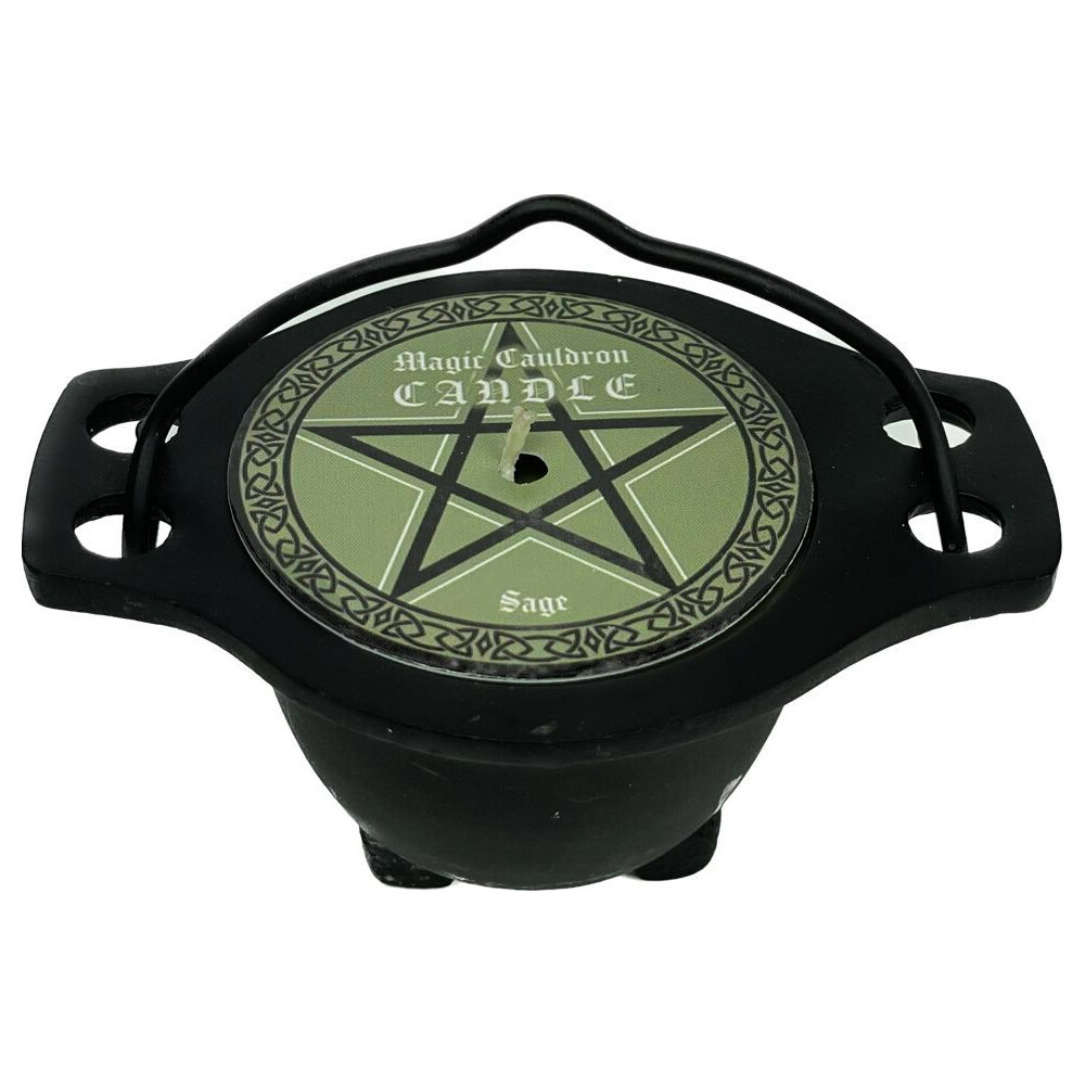 Sage Magic Cauldron Candle