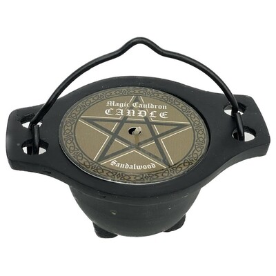 Sandlewood Magic Cauldron Candle