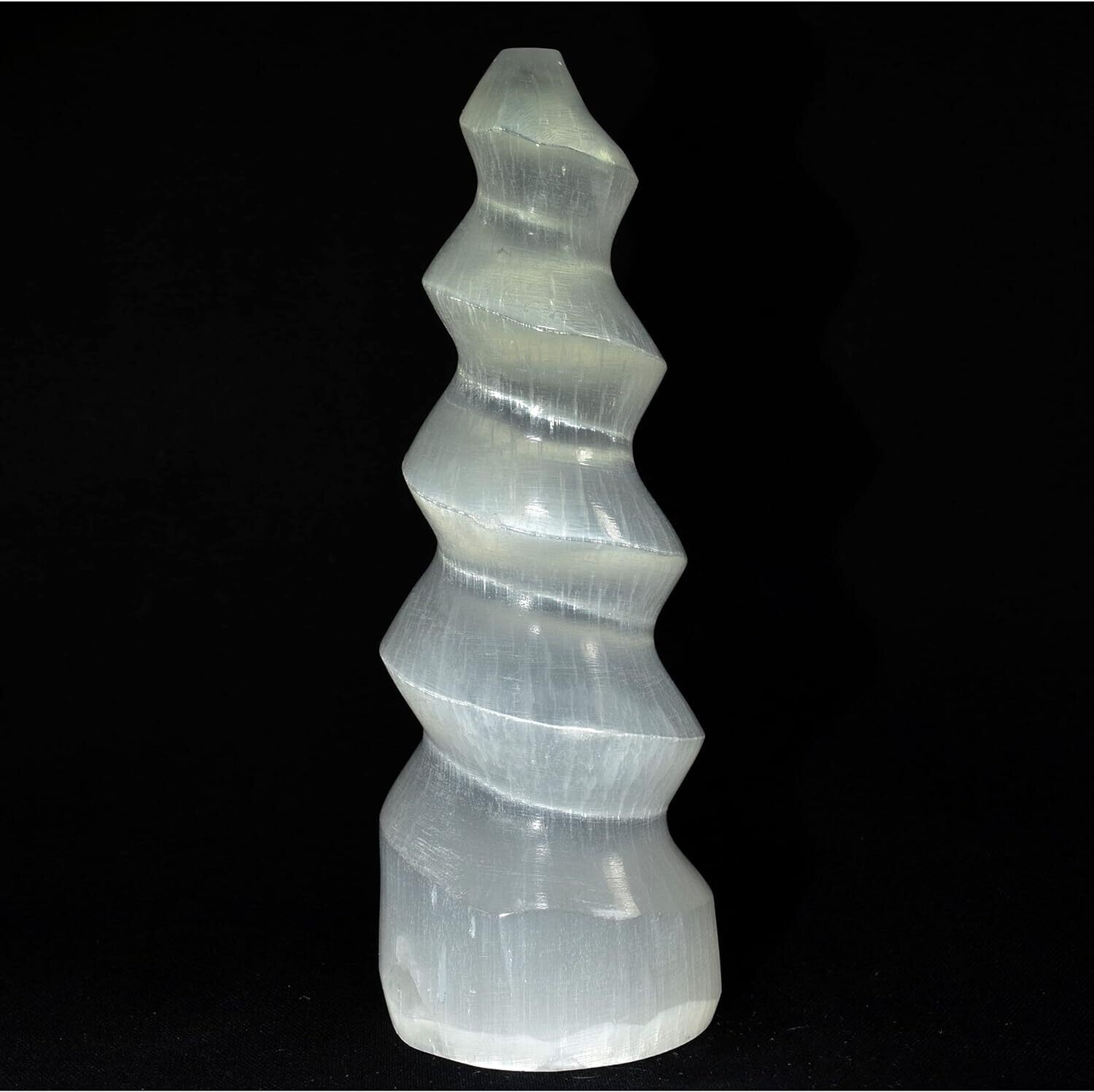 4.5&quot; Twist Selenite Tower