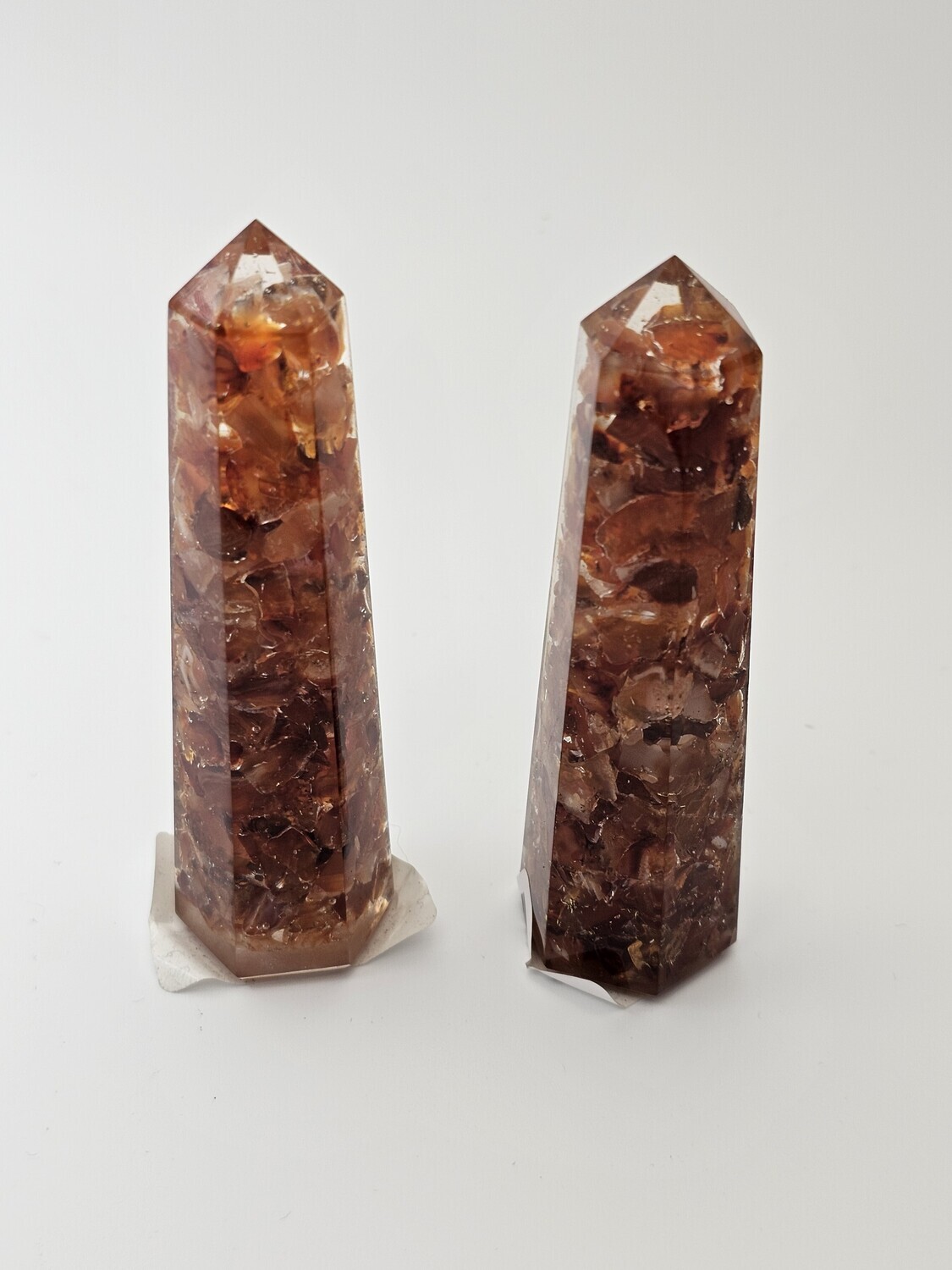 4&quot; Carnelian Orgone Obelisk