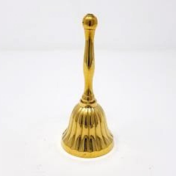 Brass Scalloped Bell