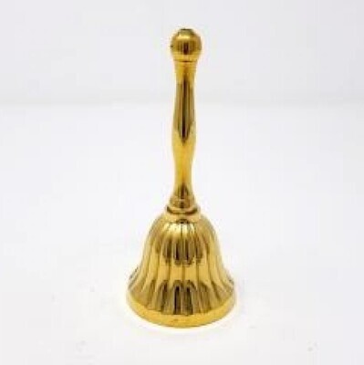 Brass Scalloped Bell