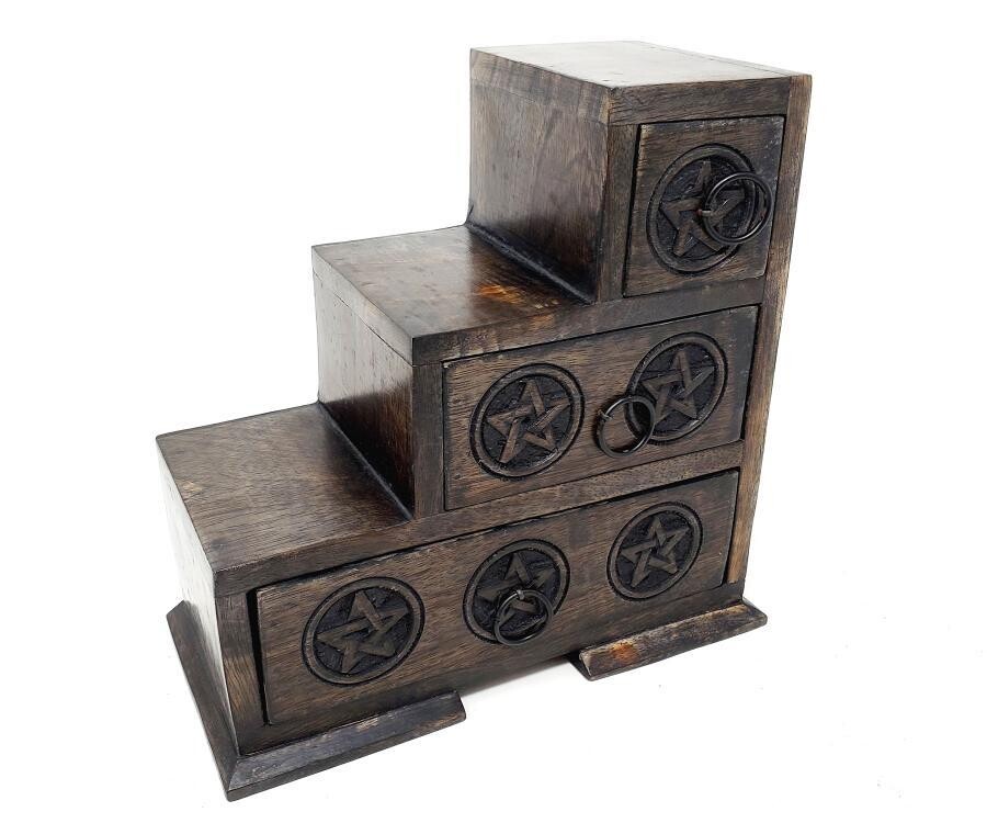 Pentagram 3 Step Box