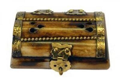 3&quot; Carved Bone Box