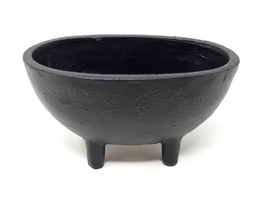 5&quot; Oval Cast Iron Cauldron