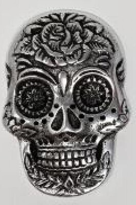 Skull Metal Incense Burner 4&quot;