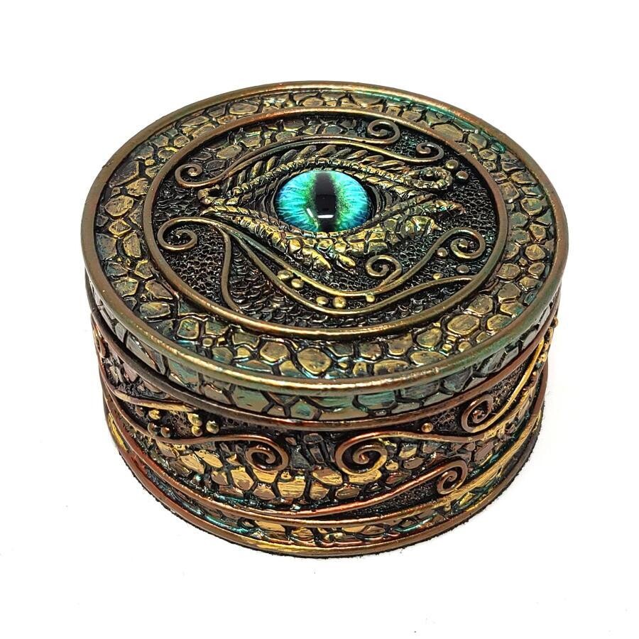 4&quot; Dragon&#39;s Eye Box Poly Resin Box