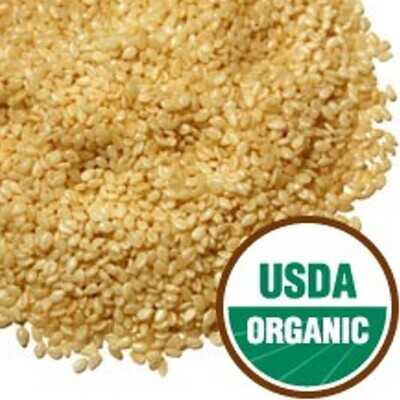 Sesame Seed Hulled Organic (4oz)