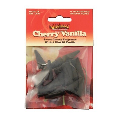 Cherry Vanilla Wild Berry Incense Cones