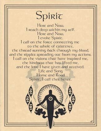 Wiccan Rede (long poem) Poster