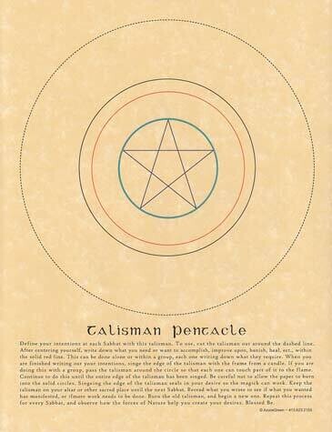 Talisman Pentacle Poster