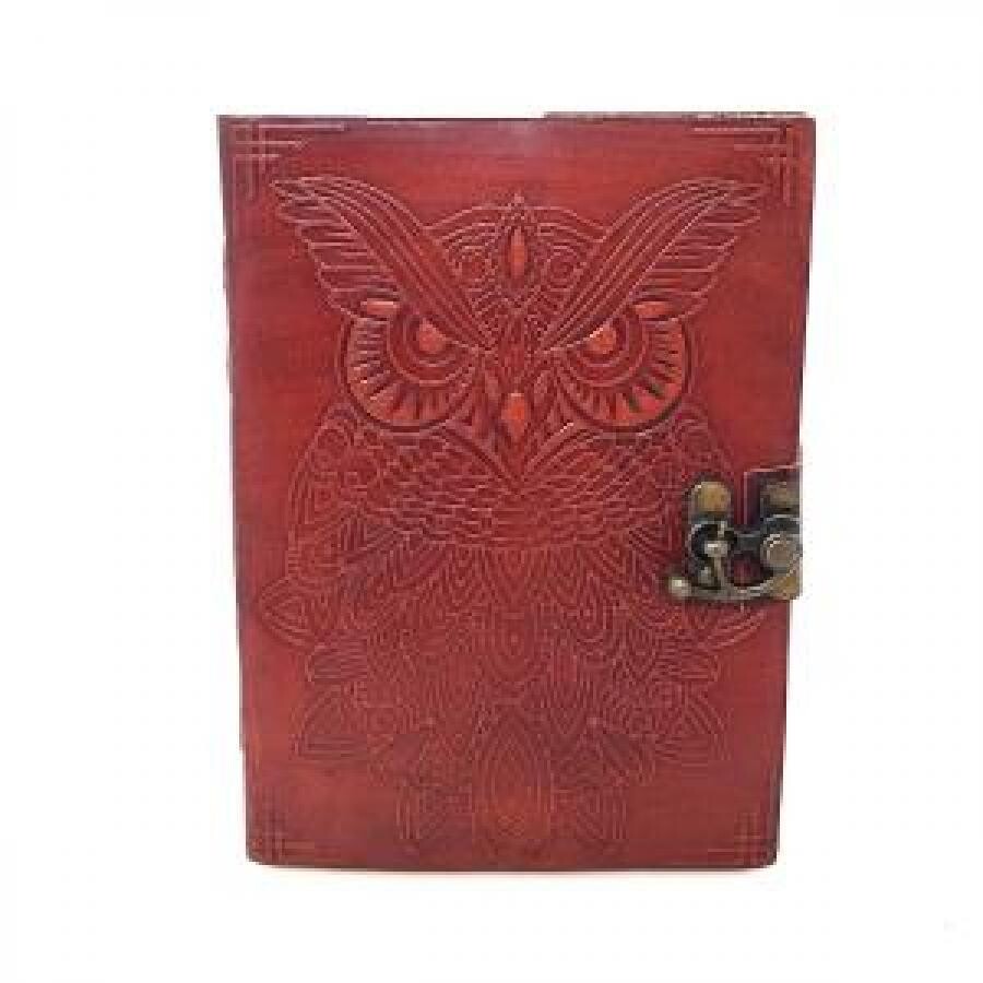 Owl Leather Journal