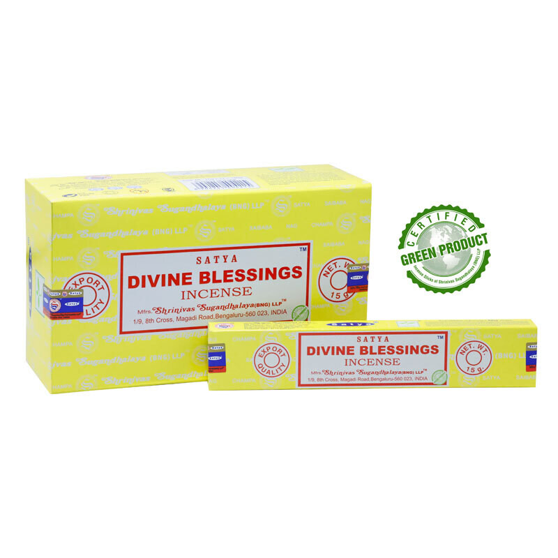 Satya Divine Blessings Incense Sticks 15g