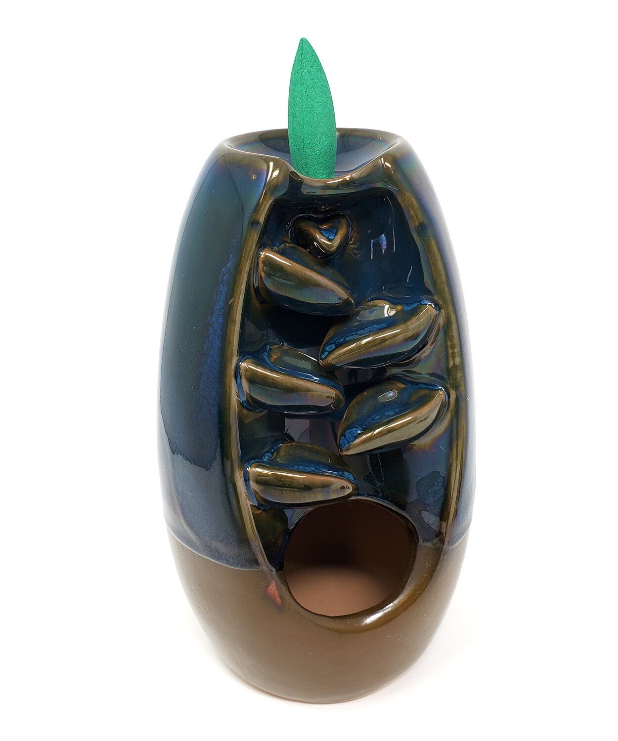 Waterfall Ceramic Backflow Cone Burner
