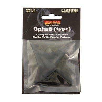 Opium (type) Wild Berry Incense Cones
